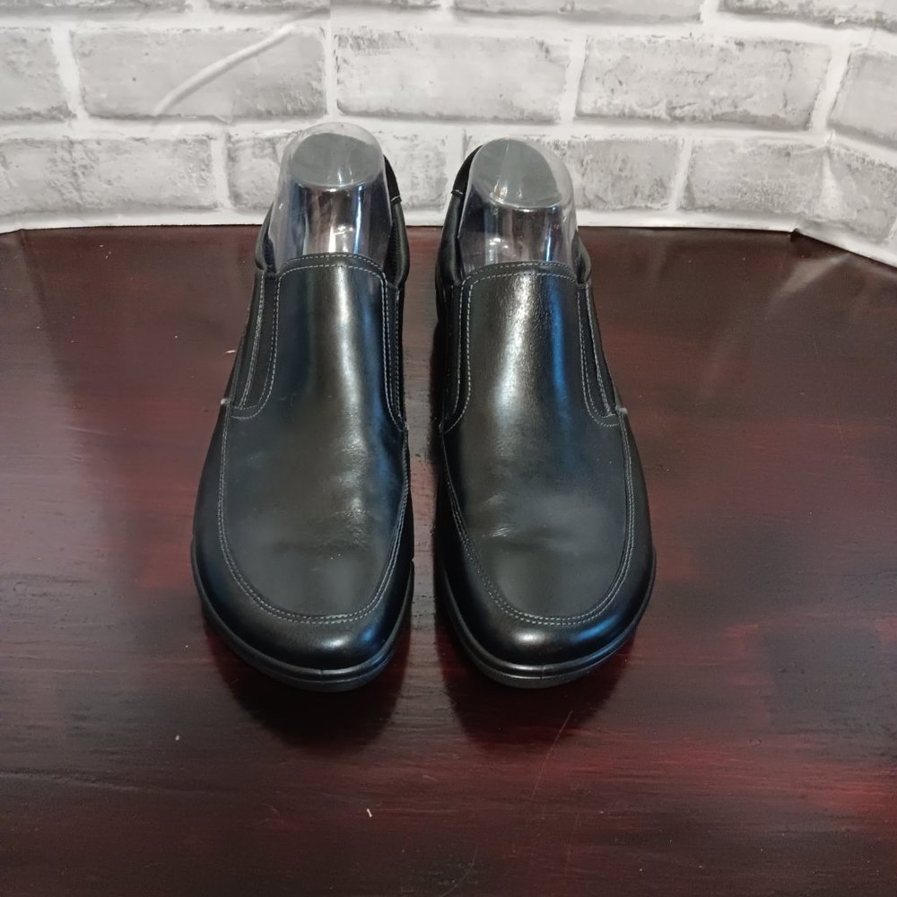 ecco Sartorelle Shape 35 Ankle Boot ankle Black Leather Bootie sz 12 T5030642 - Picture 12 of 12